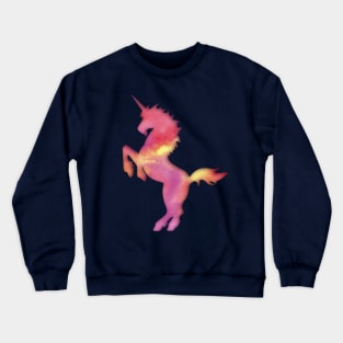 Pink Sherbert Unicorn Crewneck Sweatshirt